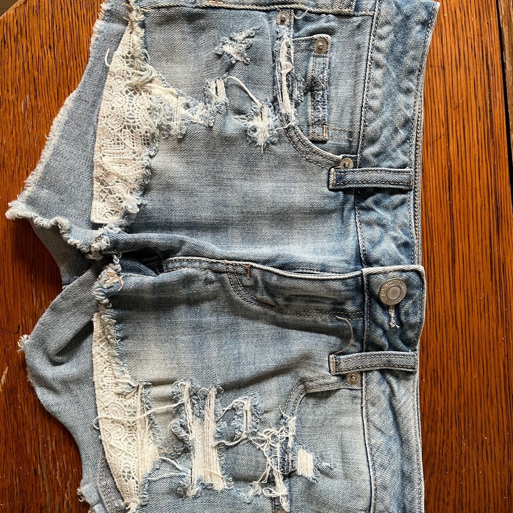 American eagle jean shortie